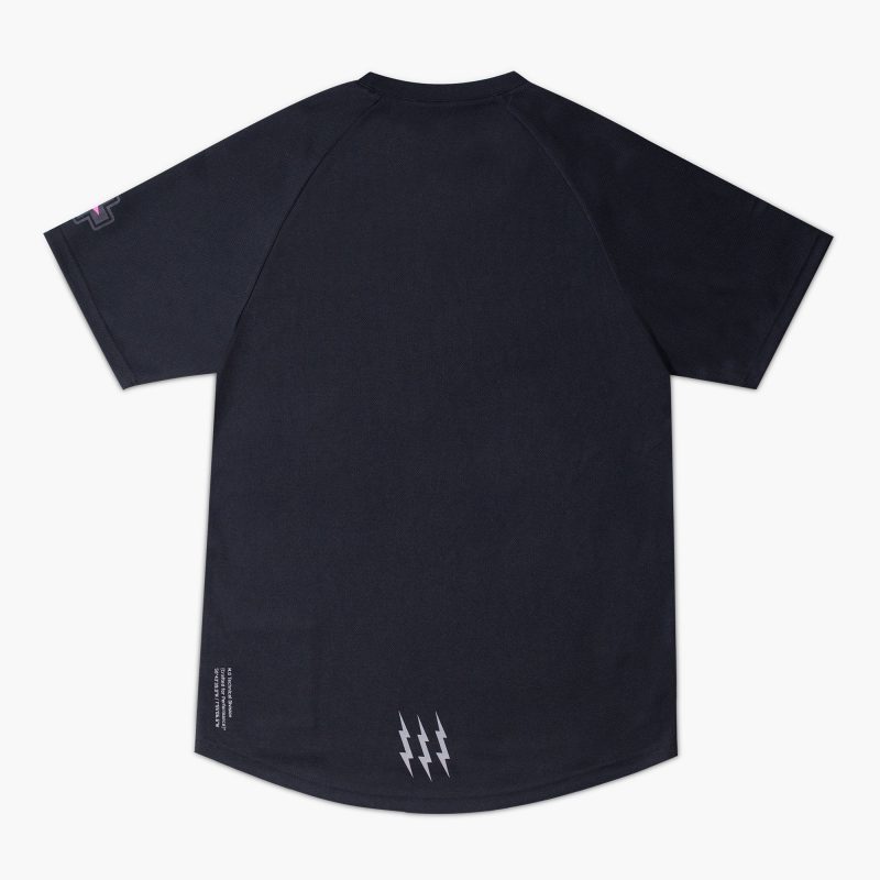 Short Sleeve Mountain Bike Jersey - Black - Image 2