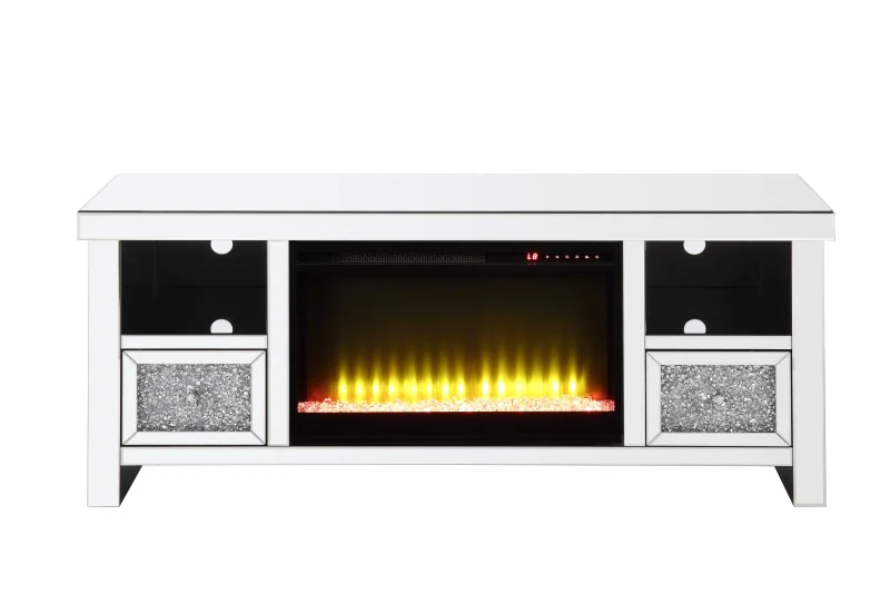 Cozy Station III TV Stand  With Fireplaces - Image 3