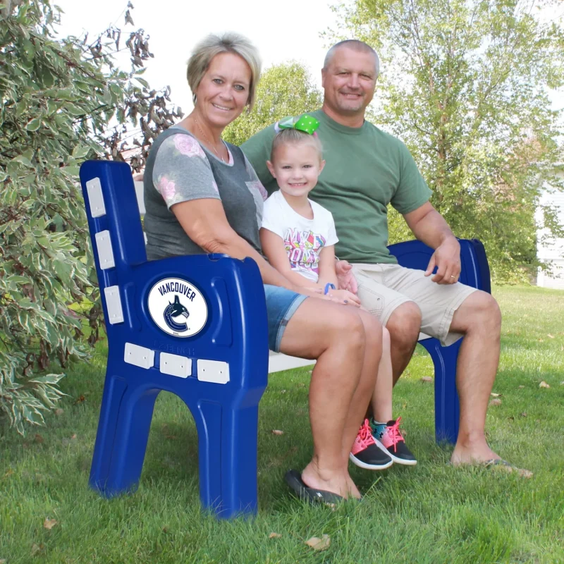 Vancouver Canucks Park Bench - Image 2