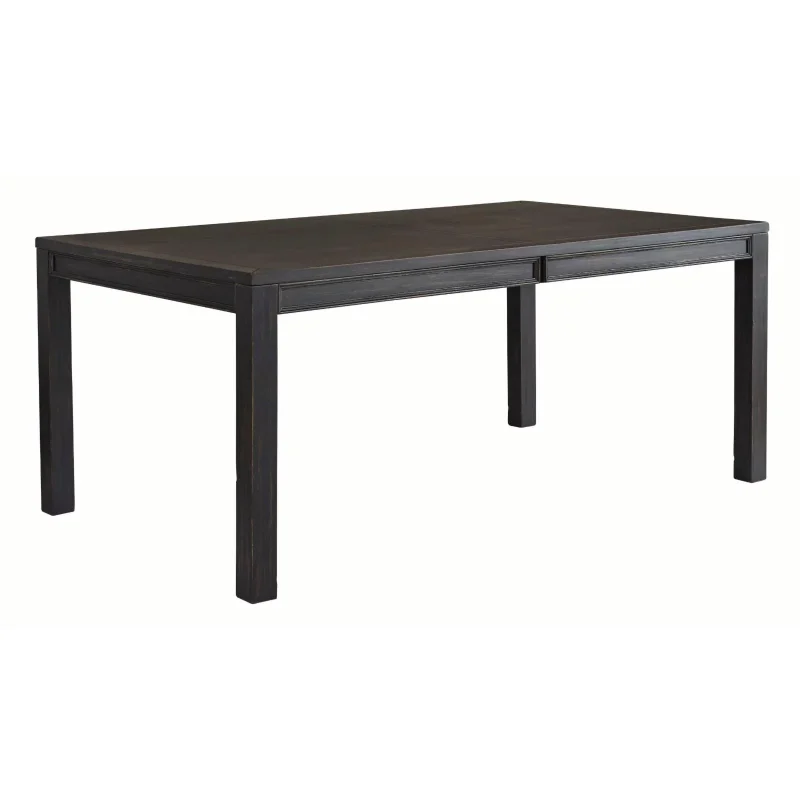 Signature Design by Ashley Jeanette Rectangular Dining Table in Black