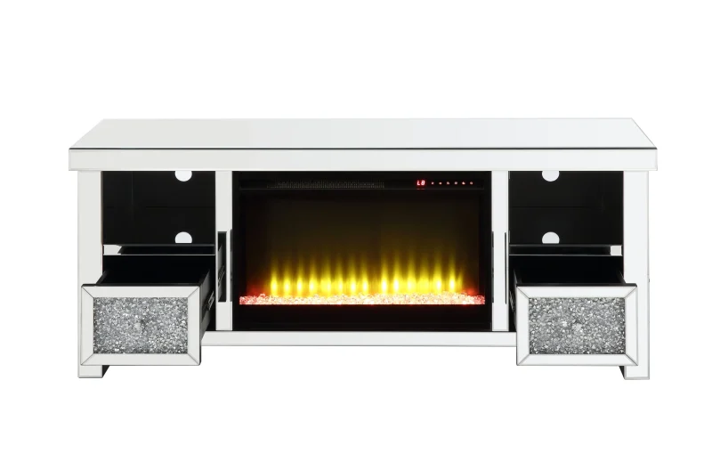 Cozy Station III TV Stand  With Fireplaces - Image 2