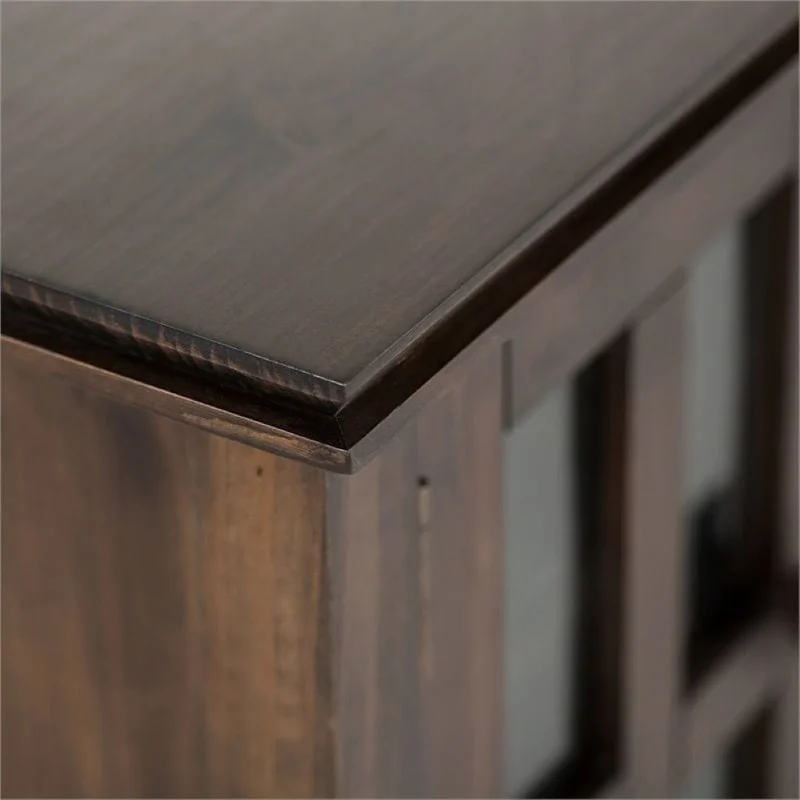 Pemberly Row 72"TV Stand in Natural Aged Brown - Image 4