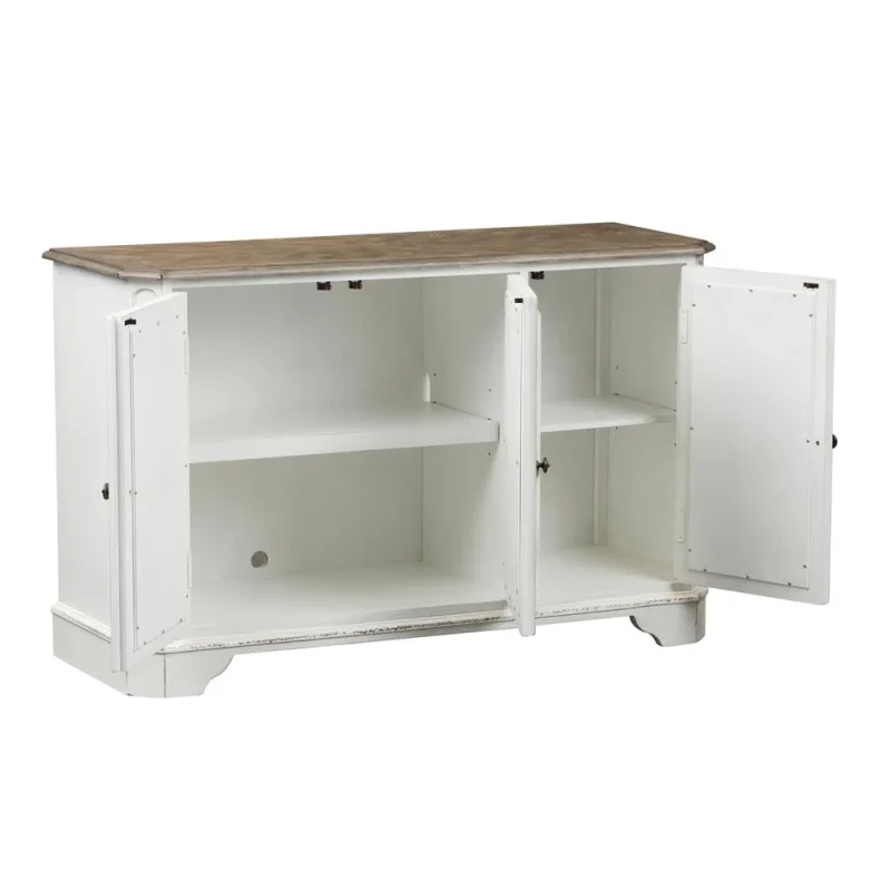Magnolia Manor White Hall Console - Image 4