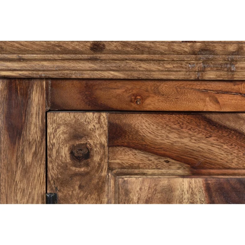 Porter Designs Taos Solid Sheesham Wood TV Stand - Brown - Image 4