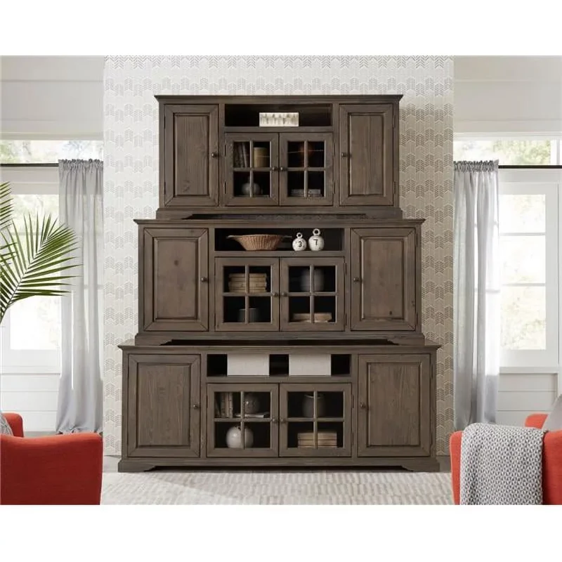 Progressive Furniture  64 in. Home Entertainment Console, Storm