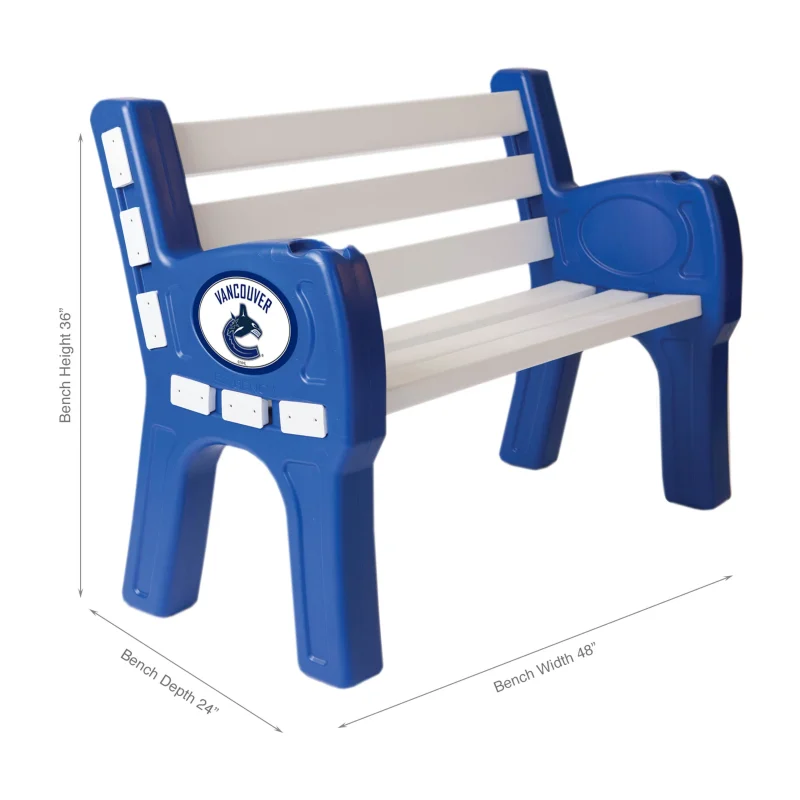 Vancouver Canucks Park Bench - Image 3