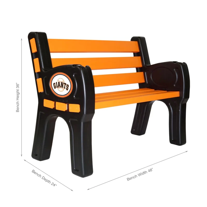 San Francisco Giants Park Bench - Image 2