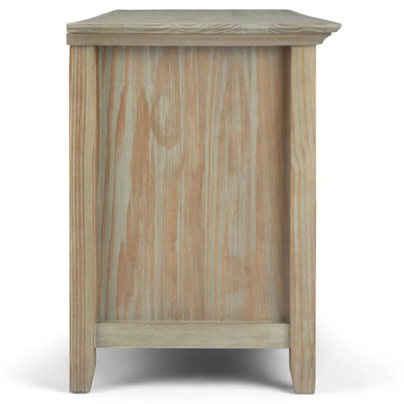 Trent Home Contemporary 72"TV Stand in Distressed Gray - Image 5