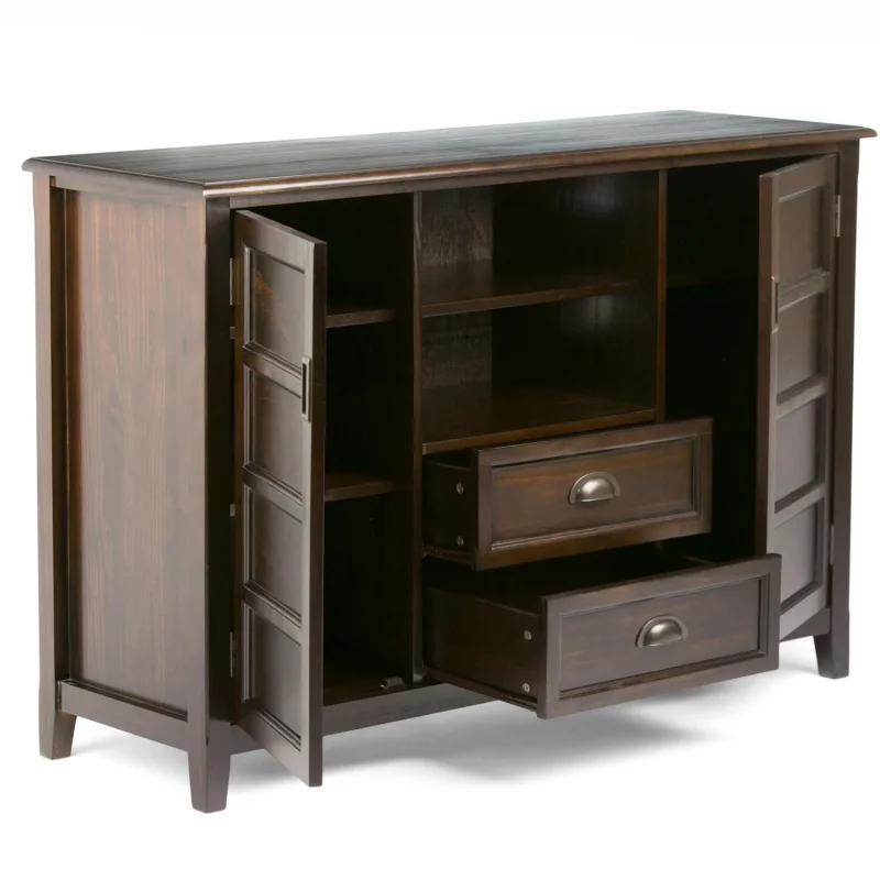 Simpli Home Burlington Tall TV Media Stand - Image 2