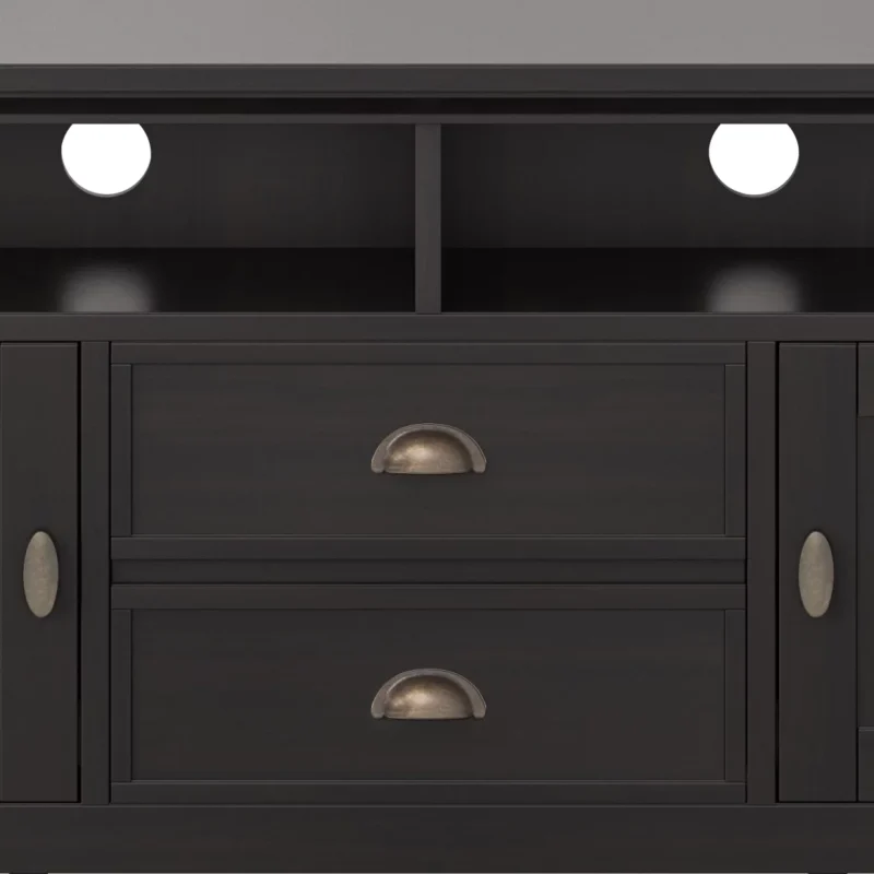 Simpli Home Redmond 72"TV Media Stand in Hickory Brown - Image 7