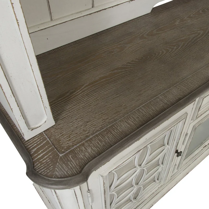 Magnolia Manor White Entertainment Center - Image 3