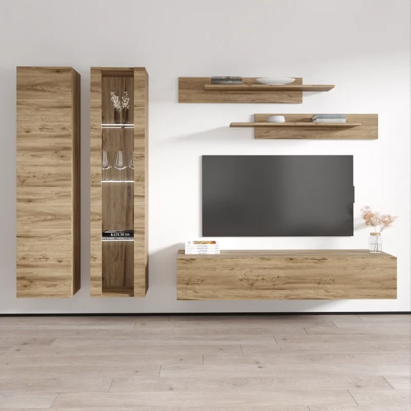Fly A4 30TV Wall Mounted Floating Modern Entertainment Center