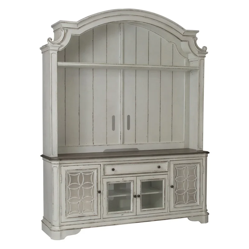 Magnolia Manor White Entertainment Center - Image 2